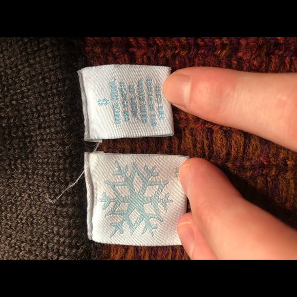 Vintage 100% wool thick warm colorful sweater - Picture 5 of 5